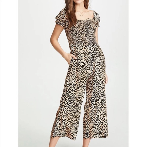 NWT Faithfull The Brand Della Leopard Jumpsuit - Picture 6 of 8
